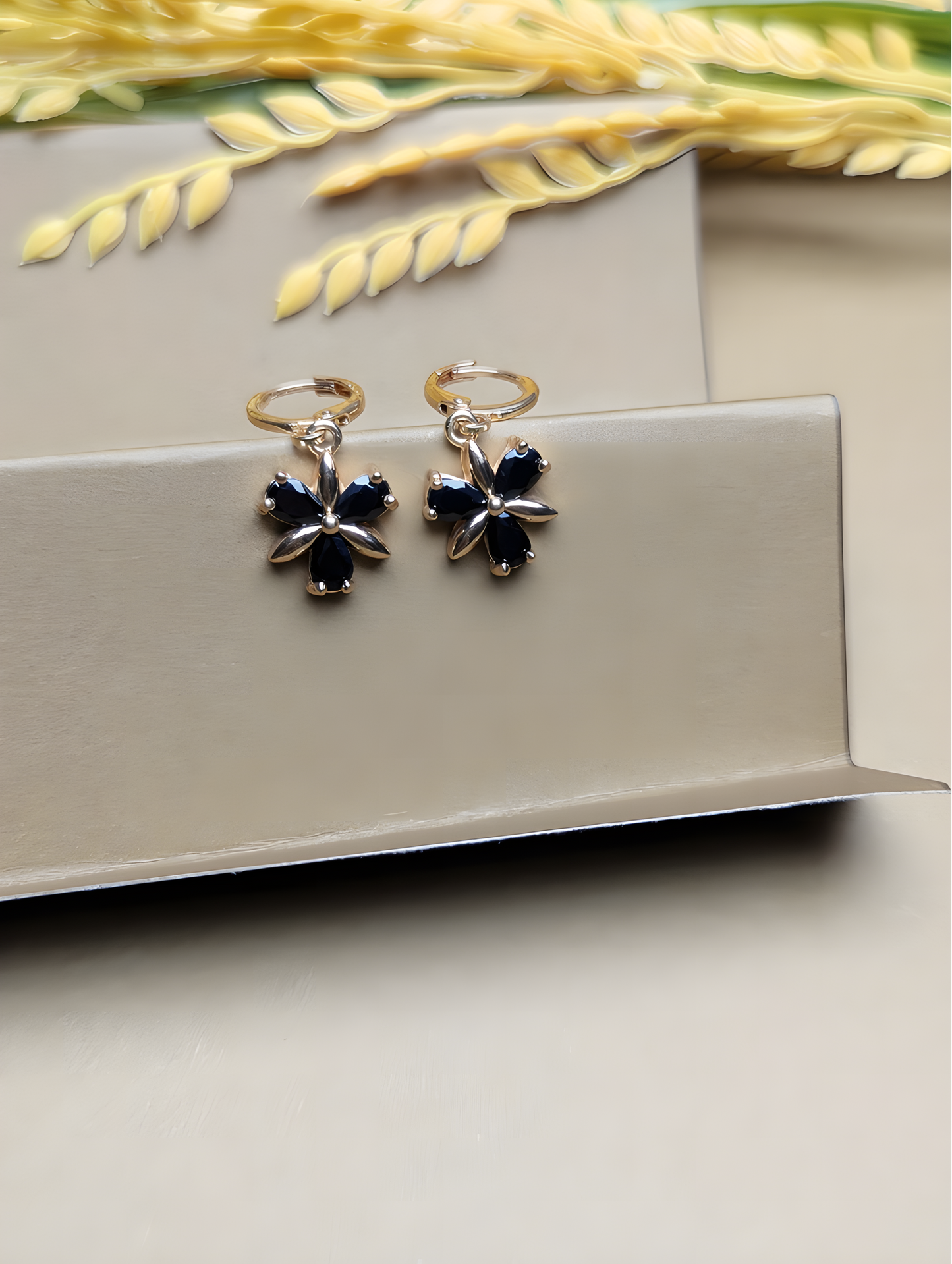 Floral Drop Earrings