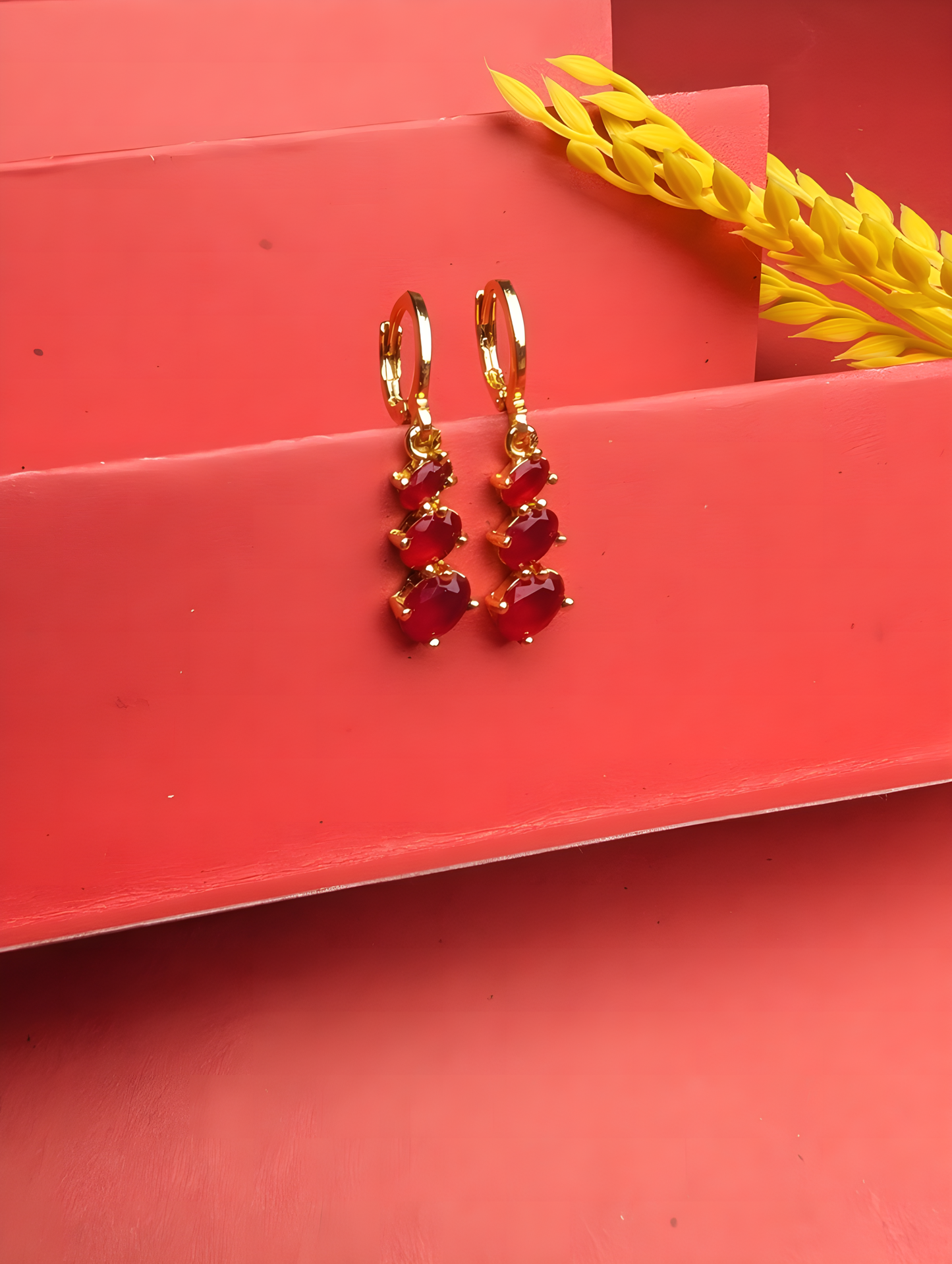 Elegant Midnight Drop Earrings