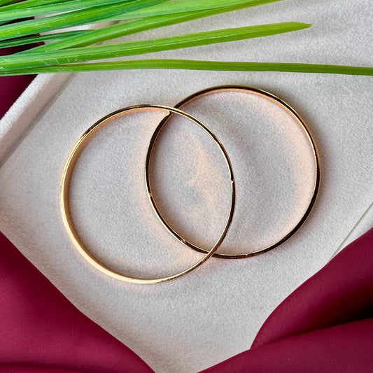 Rose Gold Bengles