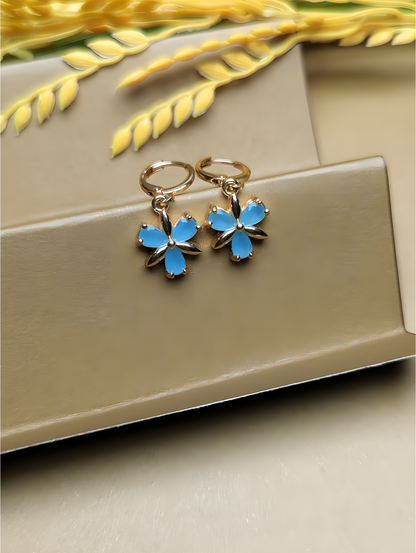 Floral Drop Earrings