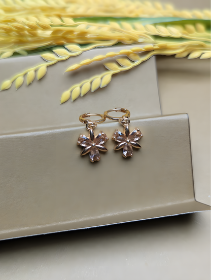 Floral Drop Earrings