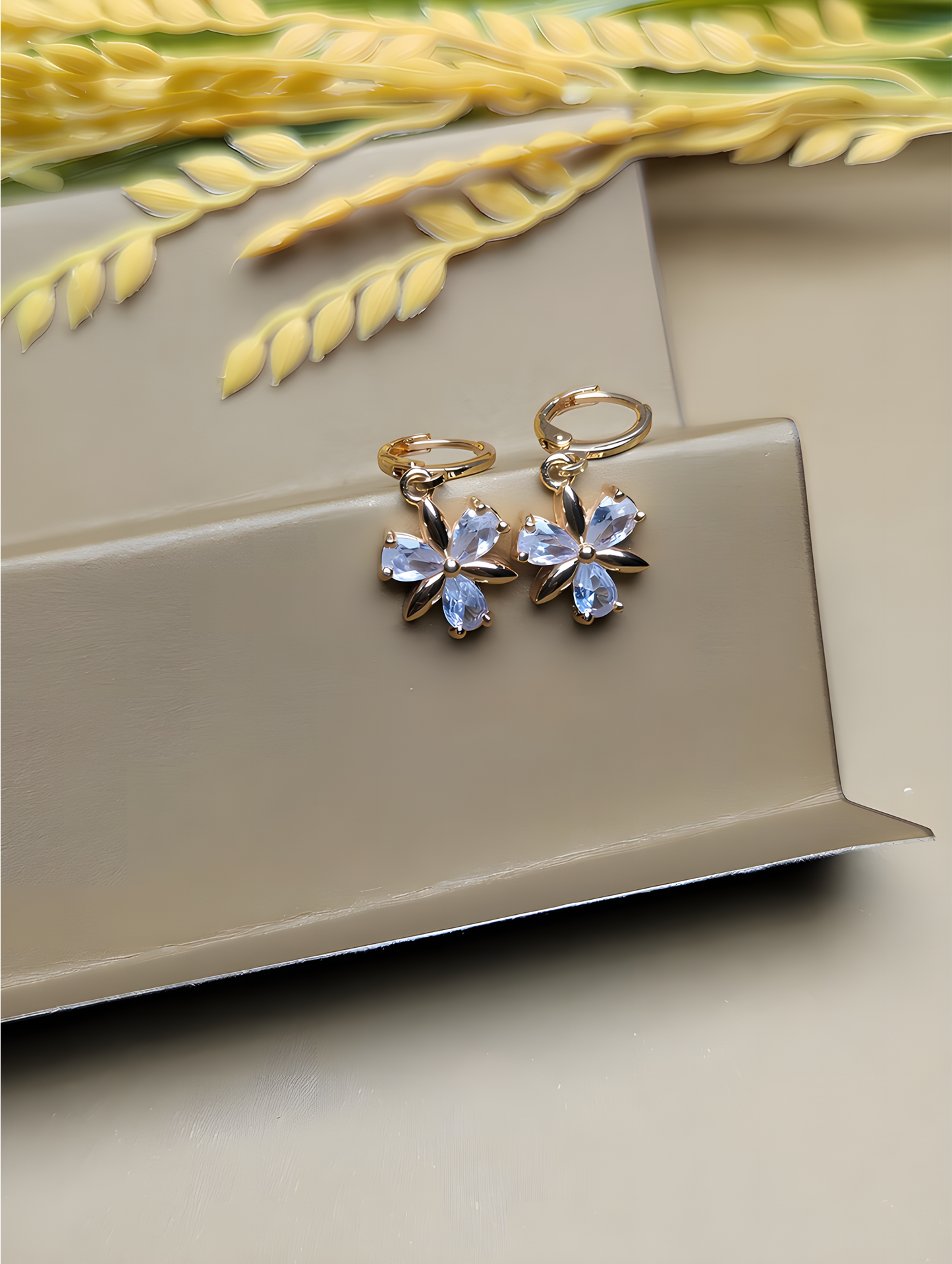 Floral Drop Earrings