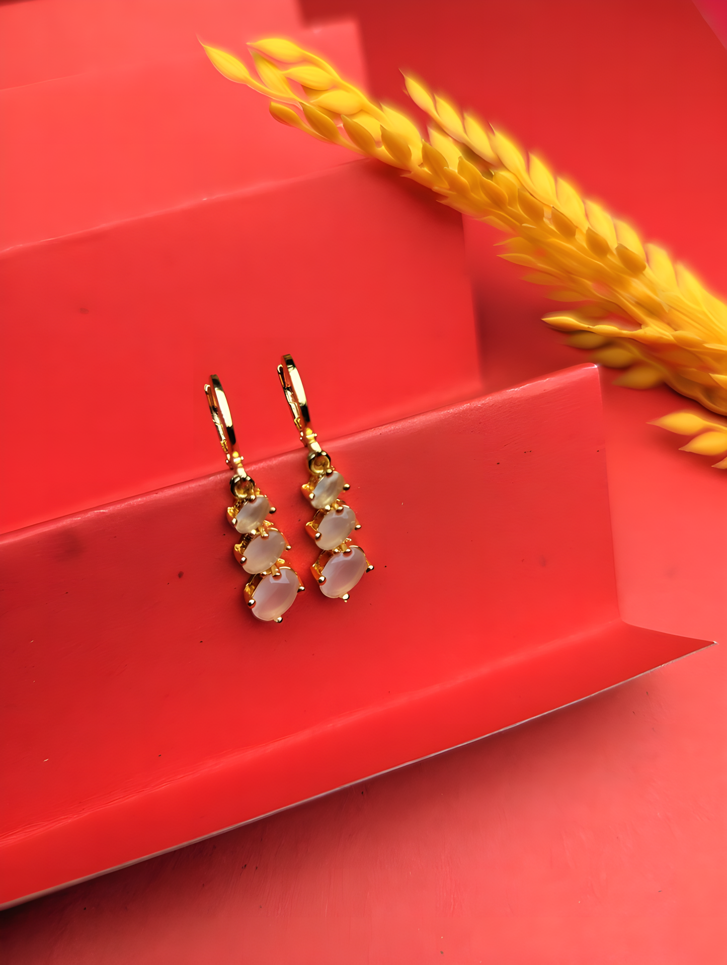 Elegant Midnight Drop Earrings